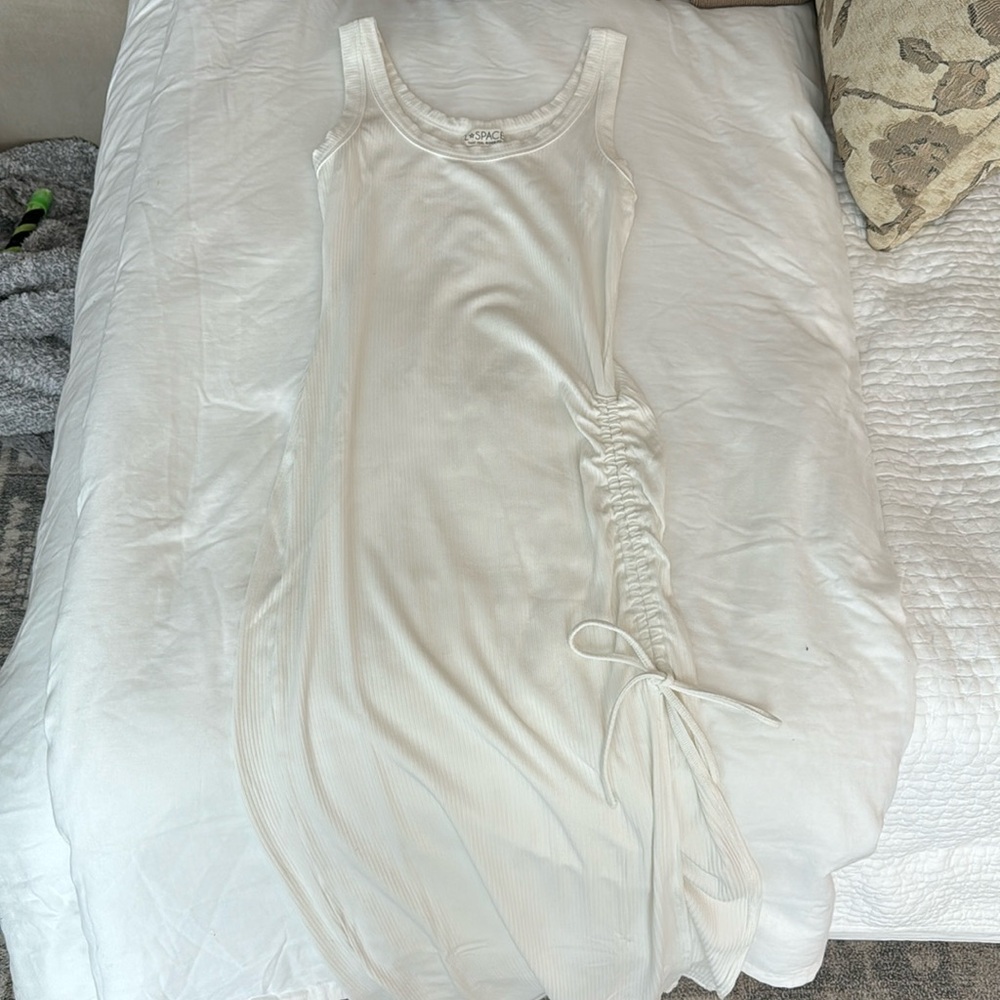 L Space. White midi dress